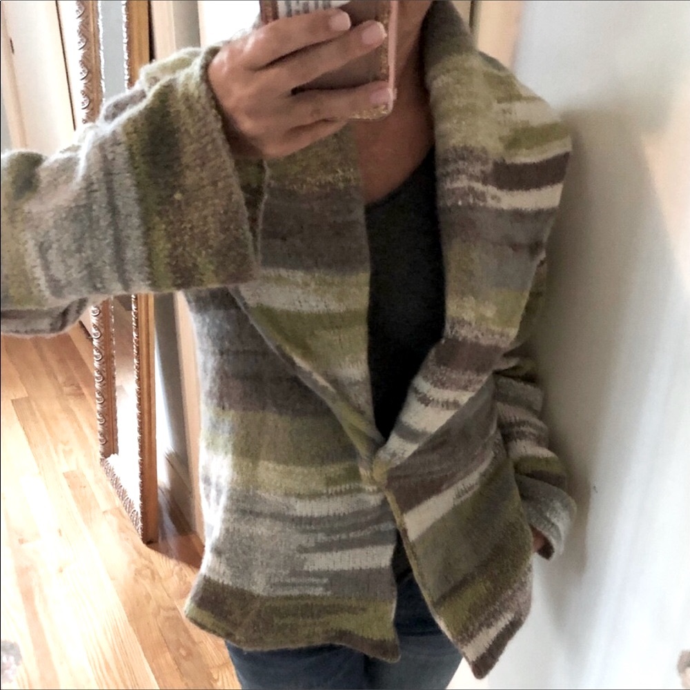 Casmari Variegated Cashmere Blazer